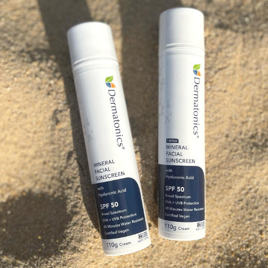 Dermatonics Mineral Facial Sunscreen (Tinted) – SPF50
