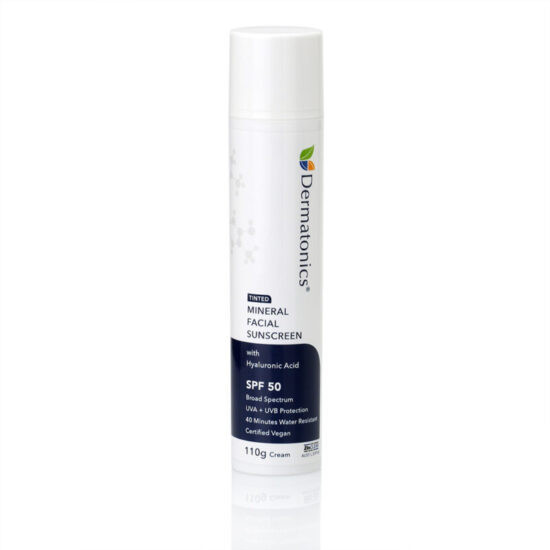 Dermatonics Mineral Facial Sunscreen (Tinted) – SPF50