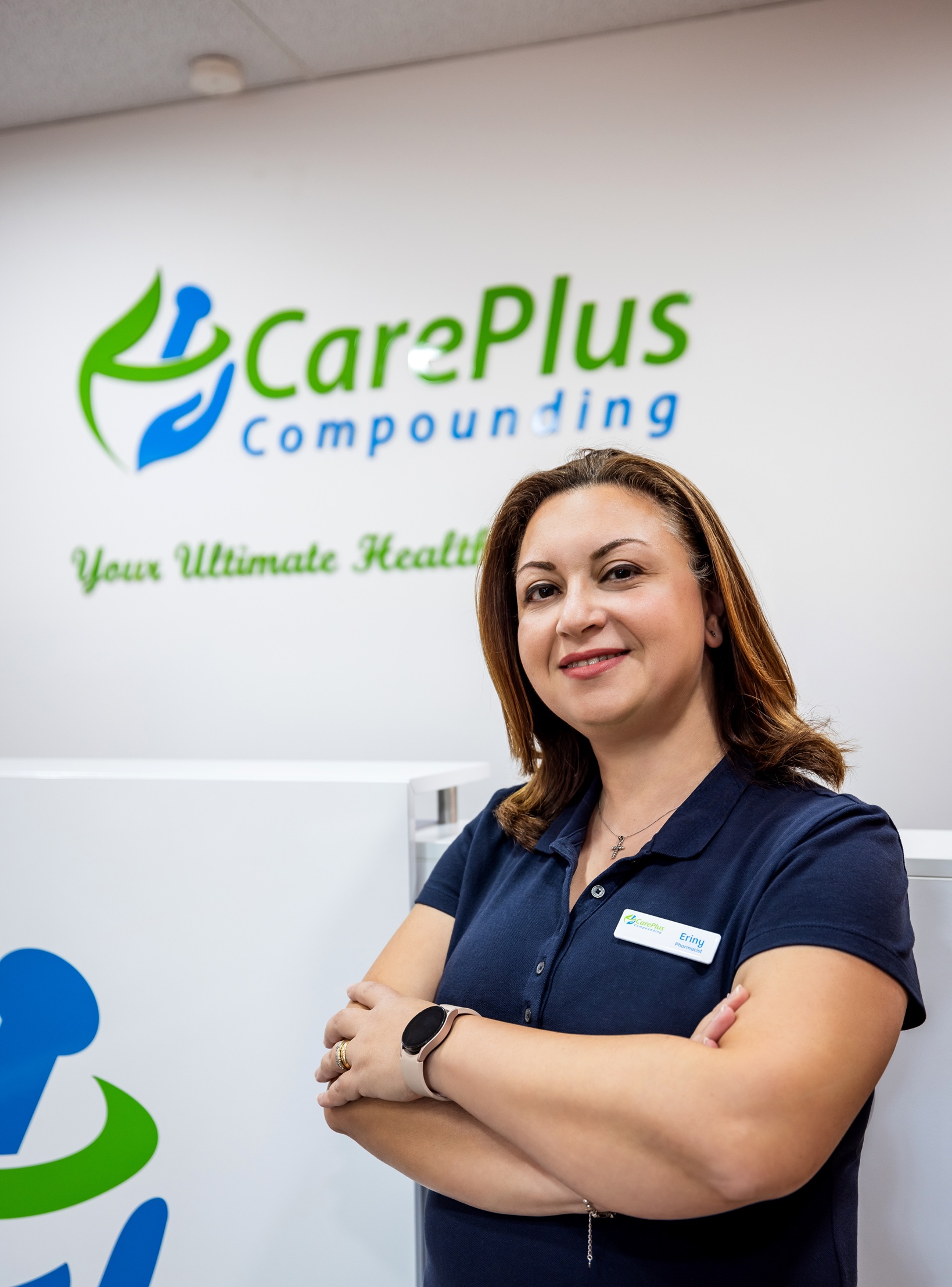Eriny, AHPRA-registered compounding pharmacist at CarePlus Compounding