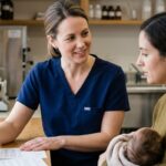 Pharmacist consulting with a parent about compounding chemist Campbelltown families use for ADHD medication needs